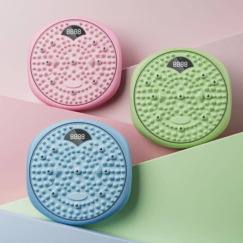 

Многофункциональный массажный диск для талии с магнитами и акупунктурной доской для домашнего массажа стоп