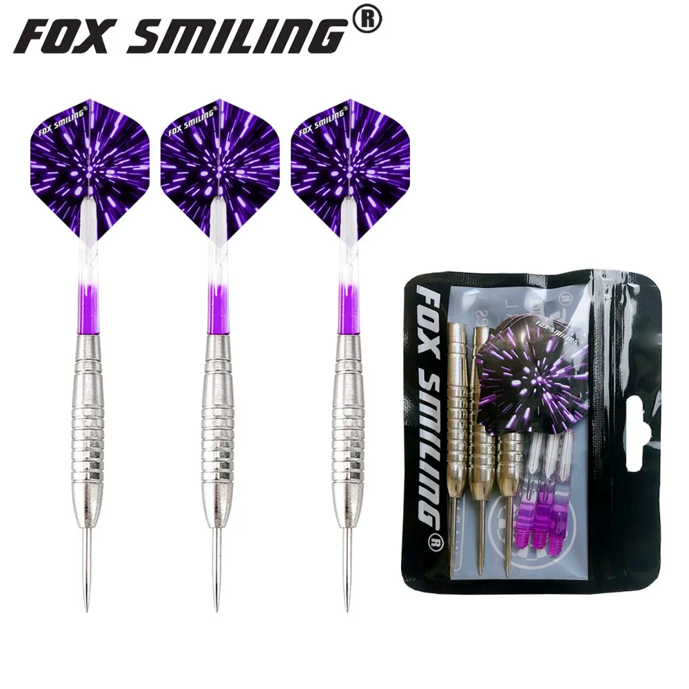 3PCS 22g Dart Professional Steel Tip Needle Darts With Clear Nice Shafts