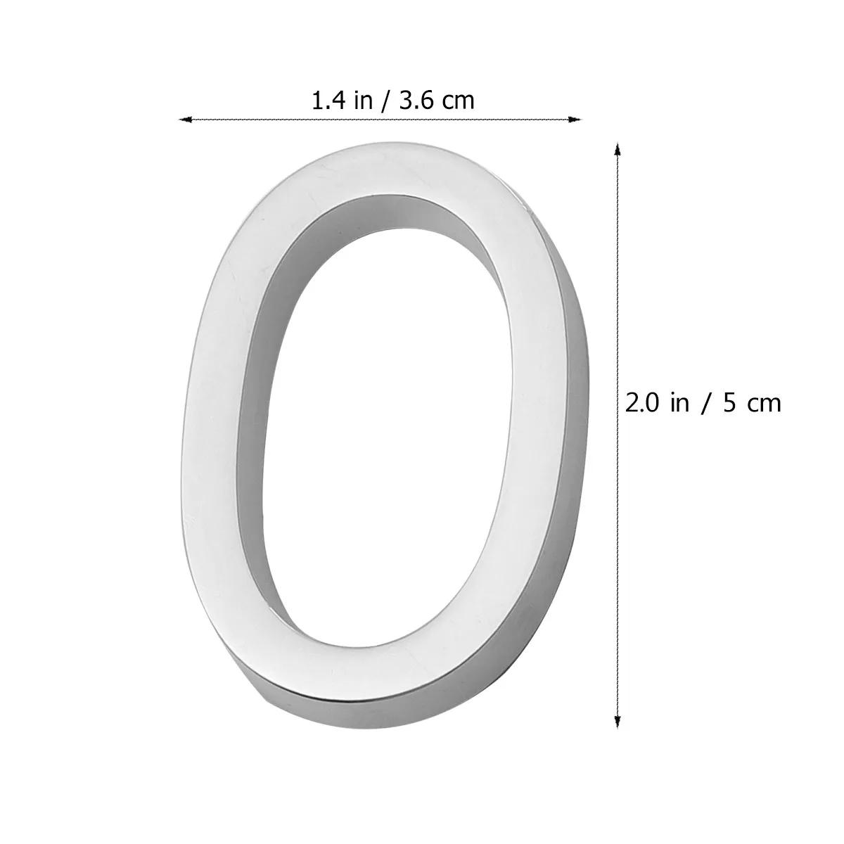10Pcs Room Number Stickers 0-9 Reusable Door Address Labels Modern Style Clear Digits for Bathroom Office Bedroom Identification