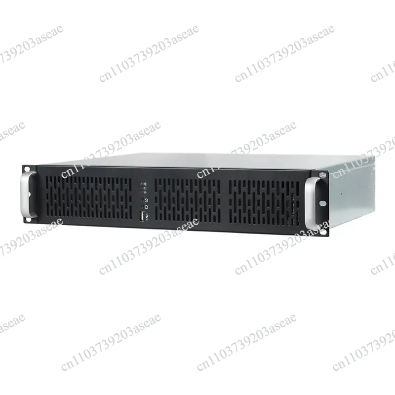 2U Server Chassis 330MM Short Dustproof Case Support Standard PC Power Supply MATX Motherboard Monitoring Server