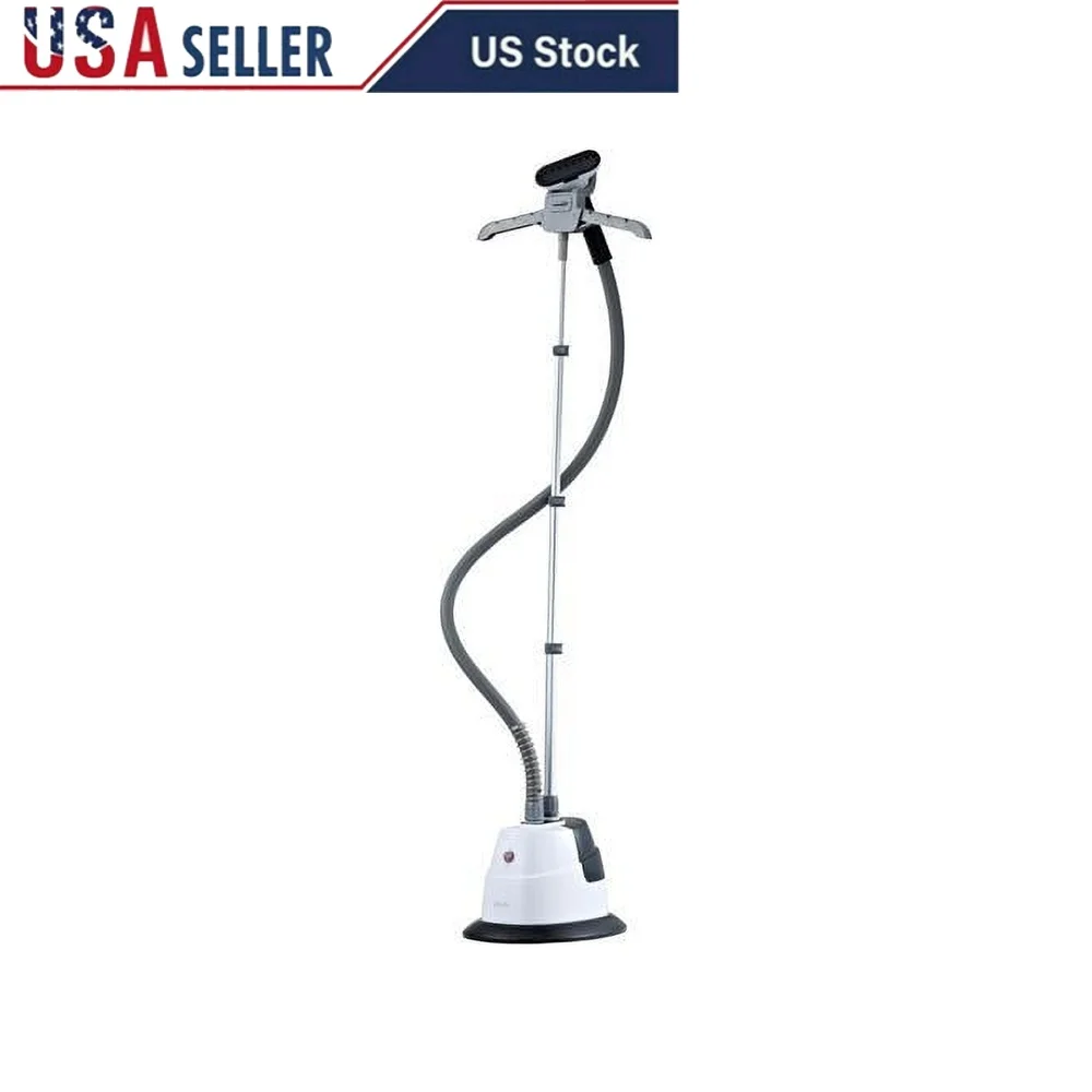 

Отпариватель для одежды, 1500 Вт, серия Performance, автоматическое отключение, 46 минут, непрерывный паровой бак, 1,3 л, регулируемая вешалка, тканевые брюки-кисть