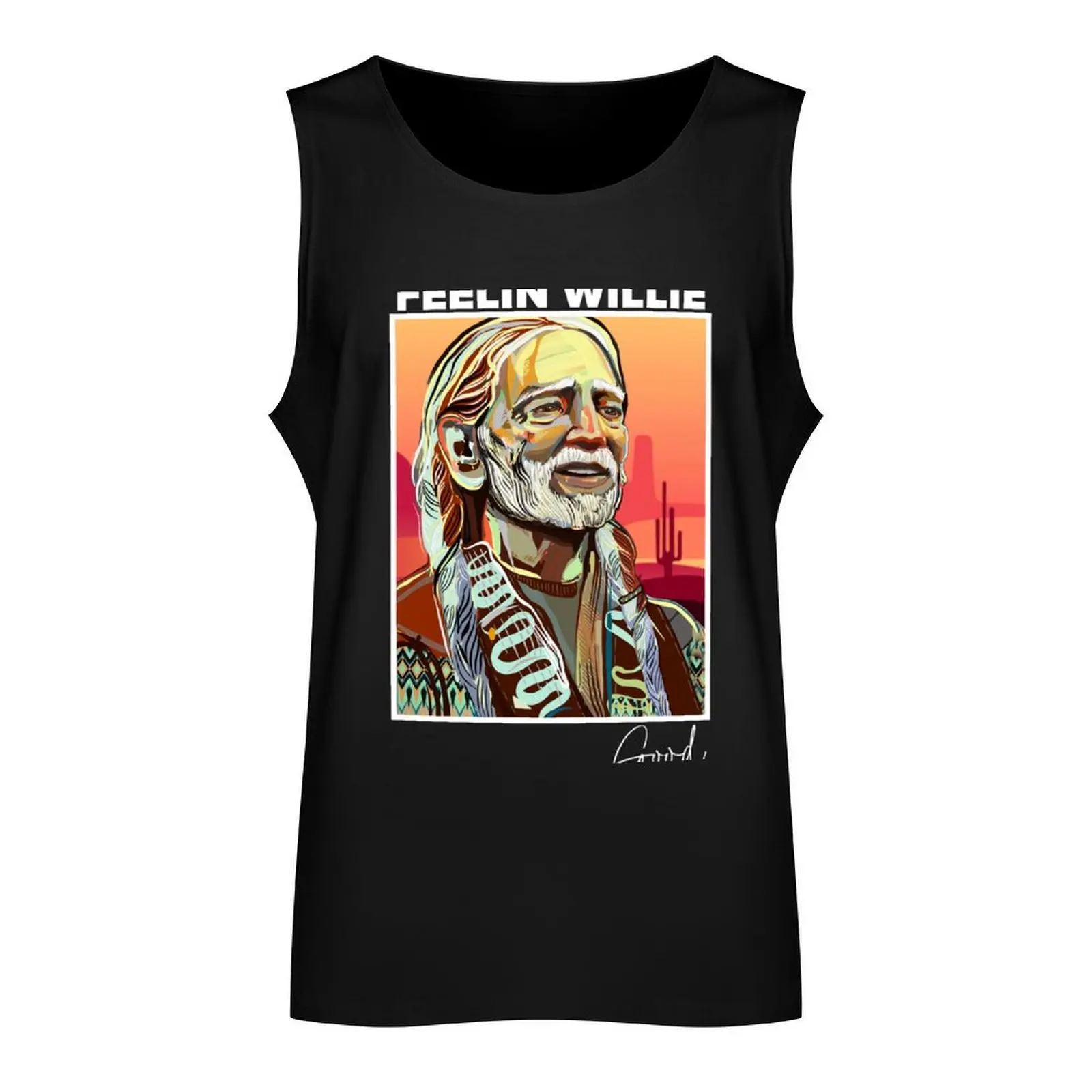 Feelin Willie Good Tank Top male top sleeveless vest men