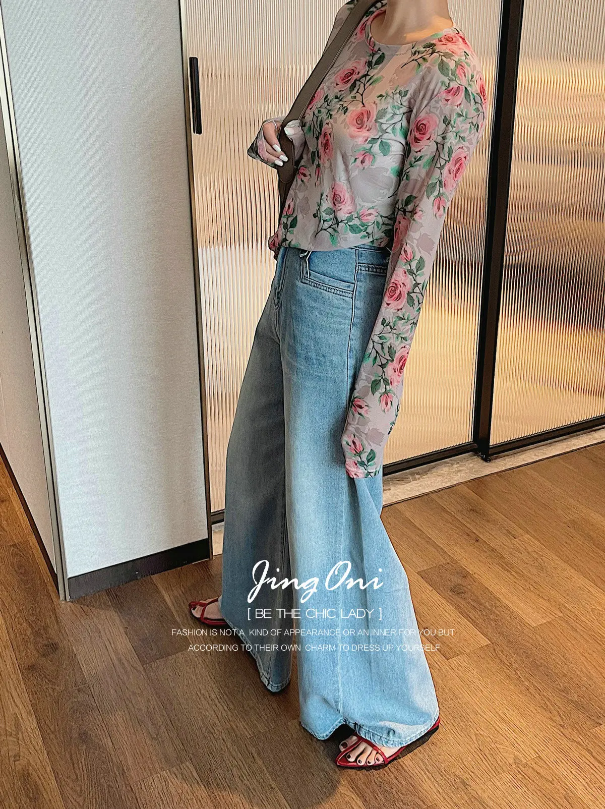 

Jeans Cargo Pants Y2K Woman Clothing 2025 Summer Korean Fashion Style Vintage Elegant Long Trousers High Waist Chic Wide Leg New