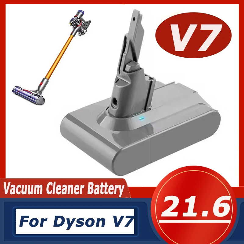 LOLRKO 21.6V 12800mAh High Capacity Battery For Dyson V7 SV11 Handheld Cordless Vacuum Cleaner Replacement Parts