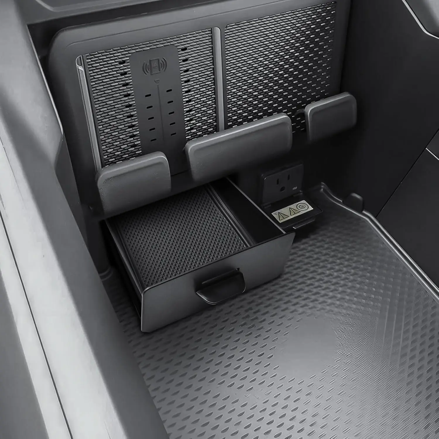 Center Console Hidden Drawer Organizer For 2019-2026 Dodge Ram 1500 2500 3500 Accessories Interior Drawer Storage Accessories