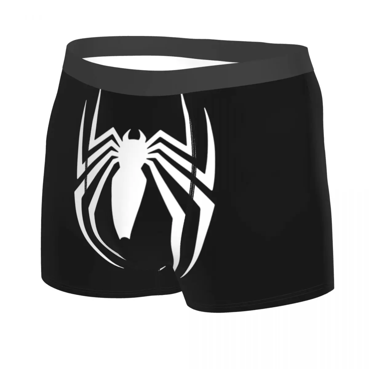 Custom Spider Boxer Shorts For Men 3D Print Underwear Panties Briefs Soft Underpants