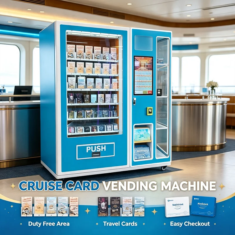 TCG Card Vending Machine Blind Box Smart Kiosk Touch Interactive Collectible Card Prize Gift for Mall Family Day