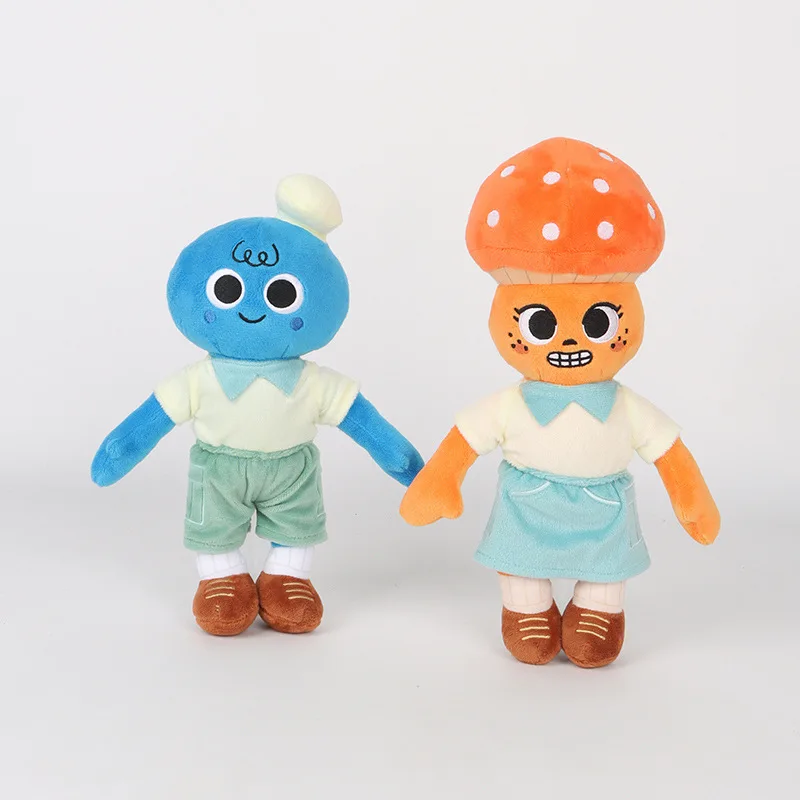

Peak Game Kawaii Mountain Climb Plush Toy Cartoon Mushroom Chef And Roast Chicken Stuffed Doll Collectible Gifts for All Ages