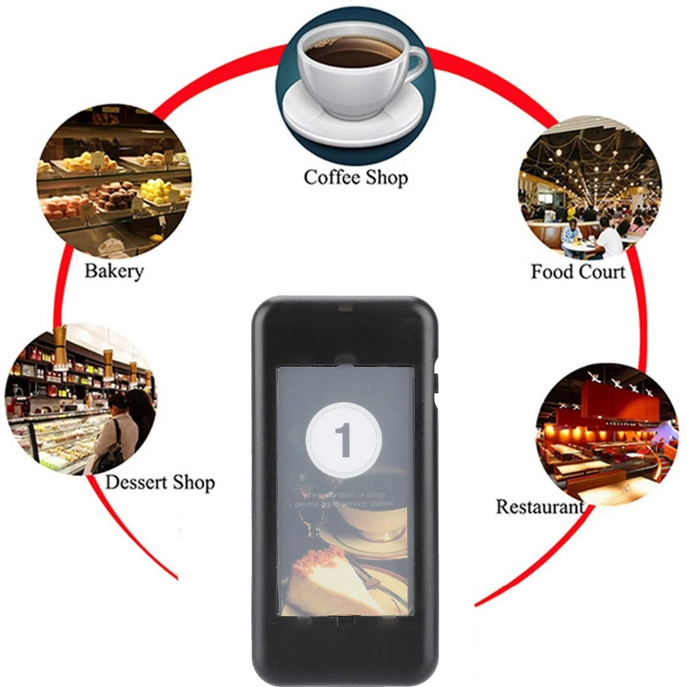 Restaurant Pager Waiter Calling System Wireless Paging Queue System Guest for Restaurant Coffee Shop Queuing System