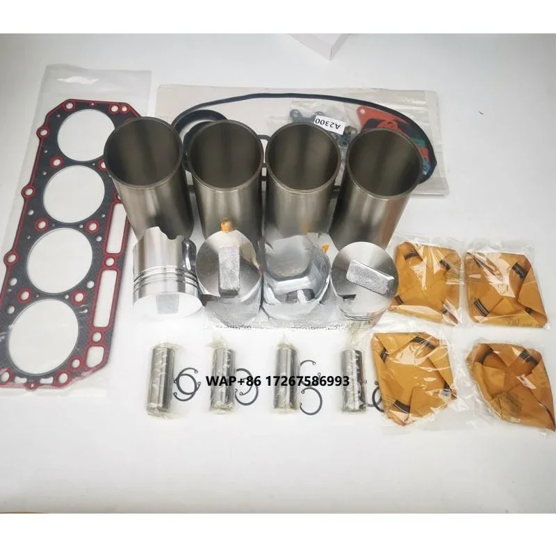 

For CUMMINS A2300 Engine Rebuild Kit Oil Pump Piston Ring Bearing Valve Cylinder Liner Head Gasket Set