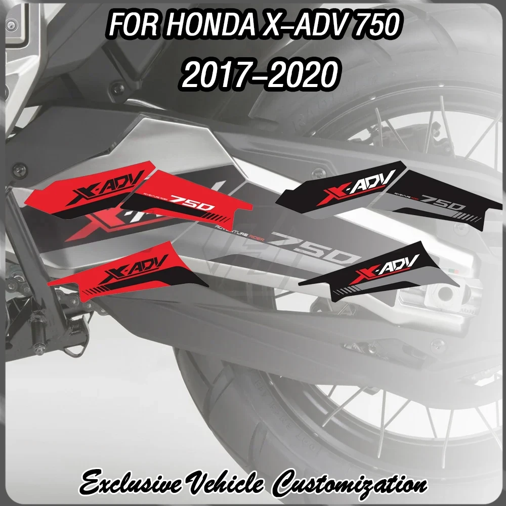 

For Honda 2017-2020 X-ADV 750 Scooter Left and Right Arm UV Protection Stickers Decorative Stickers