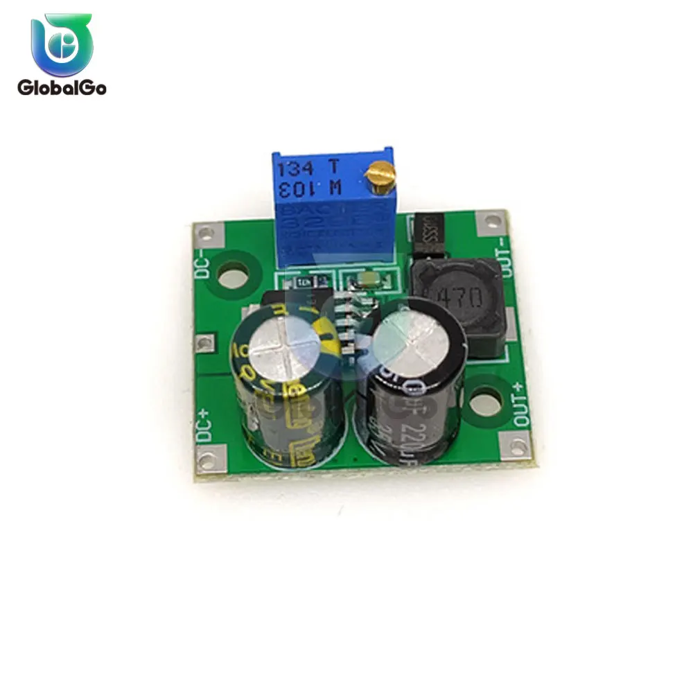 XL7015 DC-DC convertidor Dc Step-down módulo 5V-80V de entrada de voltaje Amplio 7005A LM2596