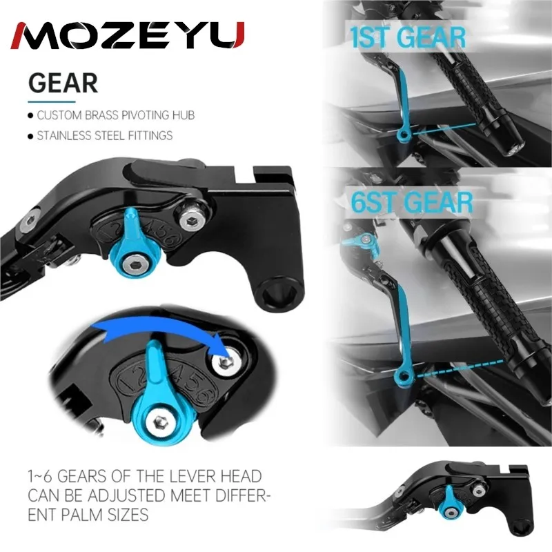 CFMOTO CF MOTO 675NK 2024-2025 2026 NK 675 NK CF675NK 675NK オートバイアクセサリー調整可能な折りたたみブレーキクラッチレバー