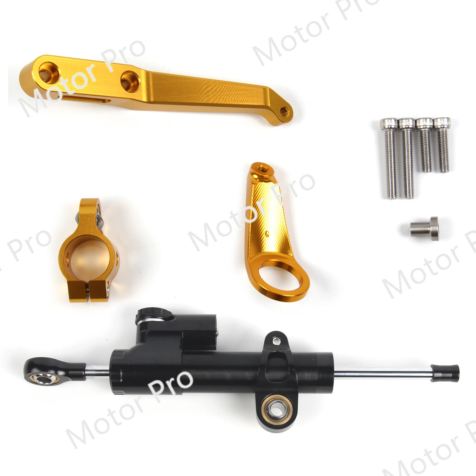 

Damper Fit CBR 954 RR 2003 2002 Stearing Stabilizer CNC Mounting Bracket Set for 2002 2003 CBR954RR Honda Spare Part