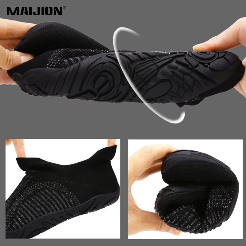 Non-slip Women Water Shoes Beach Pool Swimming Aqua Shoes Barefoot Men Men's Outdoor Wading Shoes for Surfing Fishing
