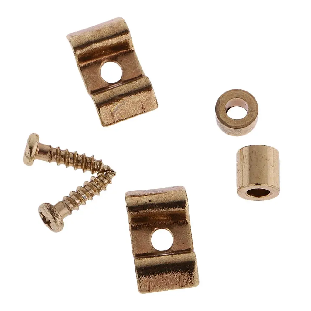 Roller String Tree Guide Retainer Pair Electric Guitar Parts Accessory for Strings for Electric Guitars