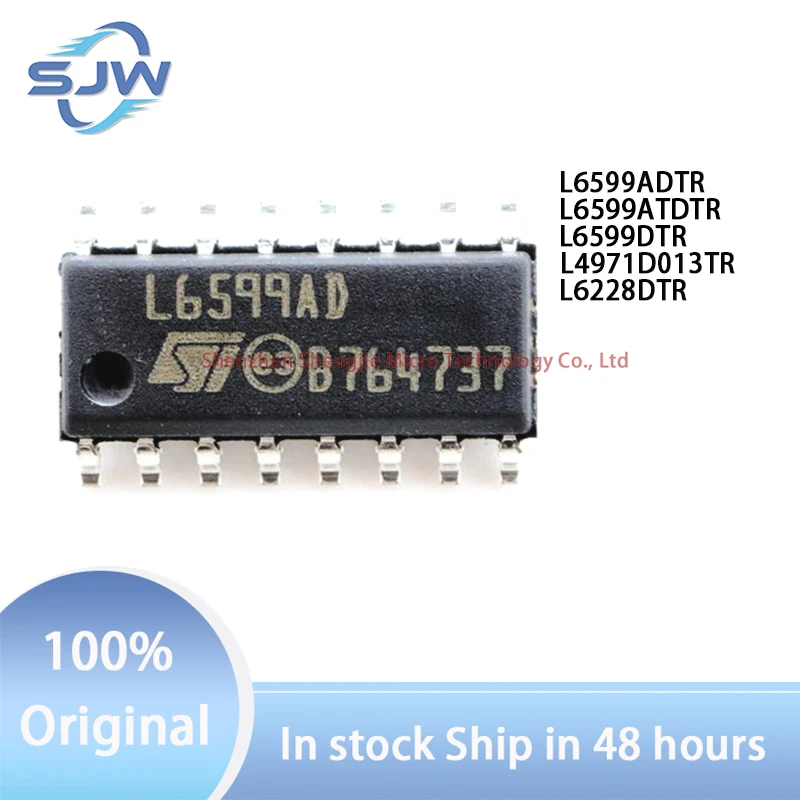 L6599ADTR L6599ATDTR L6599DTR L4971D013TR L6228DTR AC-DC controller and voltage regulator DC-DC power supply Motor driver chip