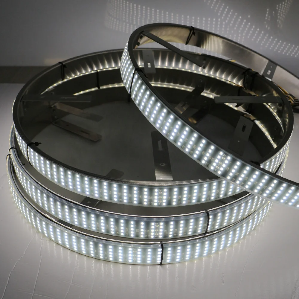 12V 5 Row Switchback LED Wheel Rim Light Waterproof Turn Signal Lamp Modified Lighting For Offroad Truck Car