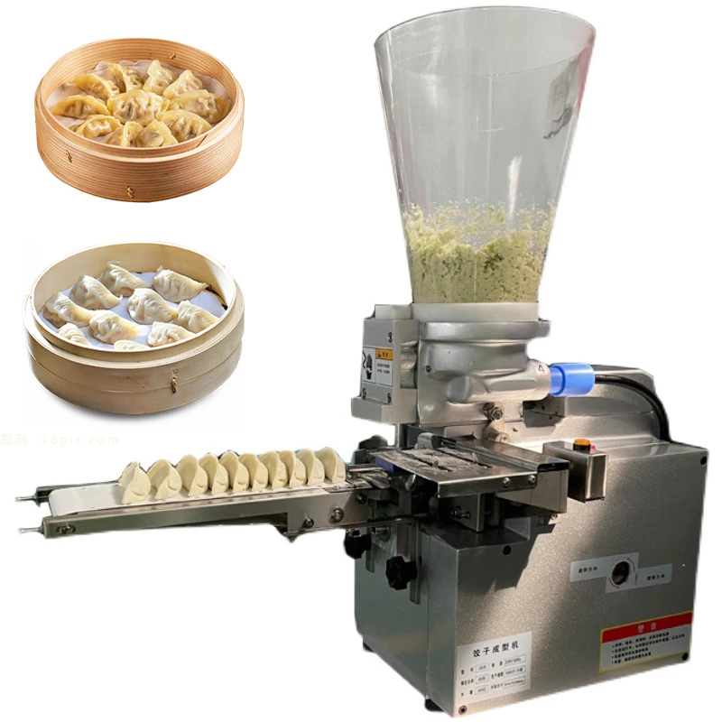 Semi-Automatic Fried Samosa Machine Dumpling Making Machine  Fried Gyaoza Maker Japanese Gyoza Forming Machine