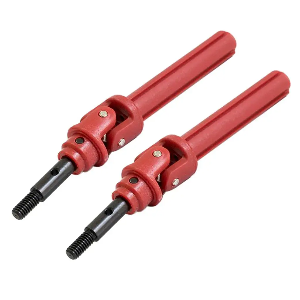 1 Pair 1:10 Remo Truck Front Drive Shaft Shafts CVD Axle for 727 Traxxas Slash RC Cars Spare Parts