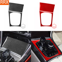 For BMW 8 Series G14 G15 G16 2019-2022 Real Carbon Fiber Sticker Gear Shift storage panel Car Accessories Interior decorative