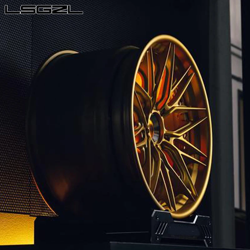 For Mercedes Forged Chrome Concave Wheel New 5x114.3 5x130 5x120 18 19 20 21 22 Inch Sport Gold Wheel Deep Dish Wheel Rims