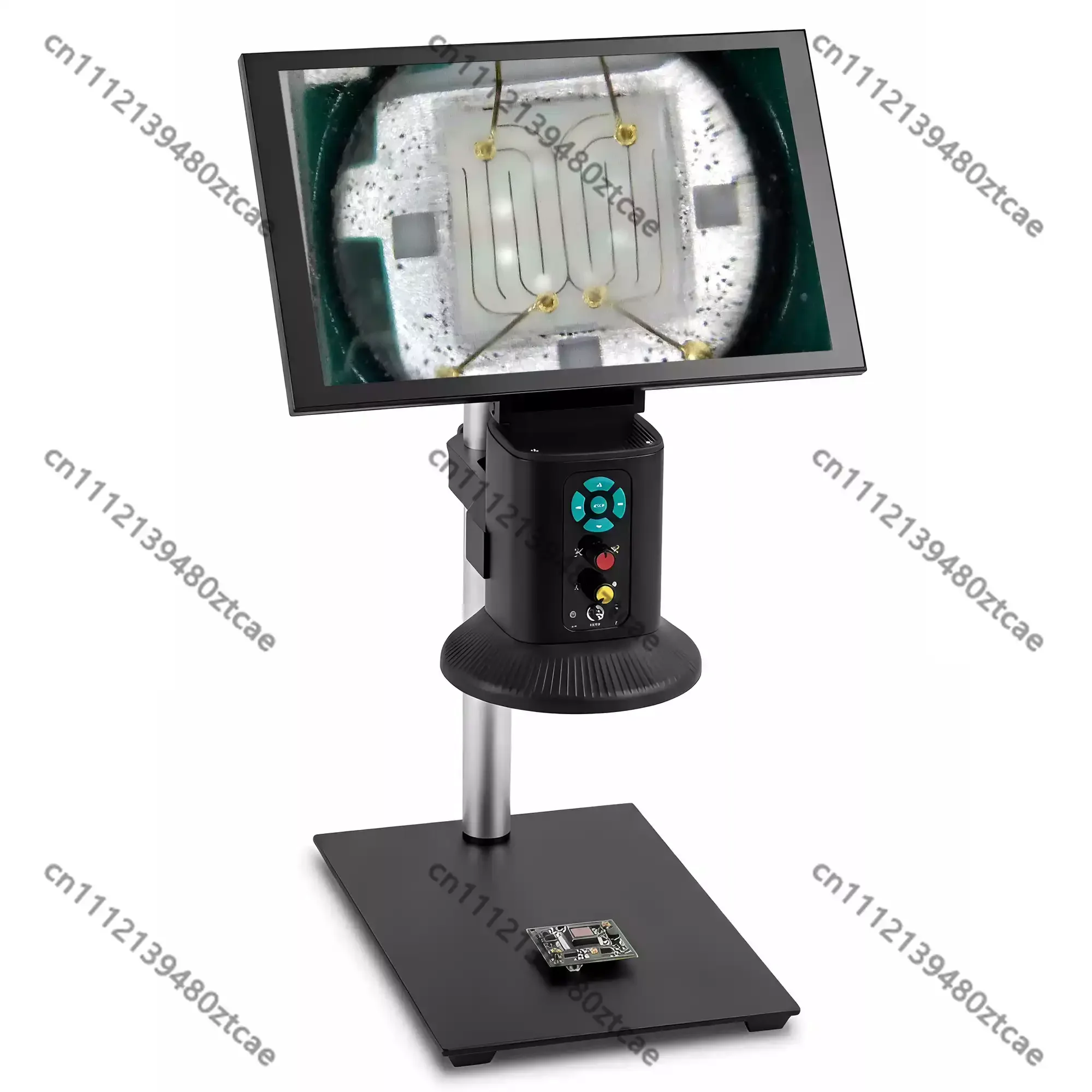 All‑In‑One 4K HD Digital Electronic Microscope With Built‑In Screen Magnifier For PCB Circuit Board Cell Phone Repair Watch