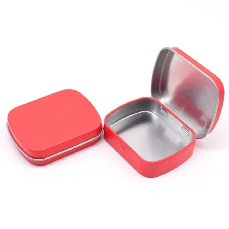 10/20/30Pcs Metal Tin Box Portable Mini Tinplate Case With Lid Candy Pill Jewelry Storage Containers Sealed Cans Home Organizer