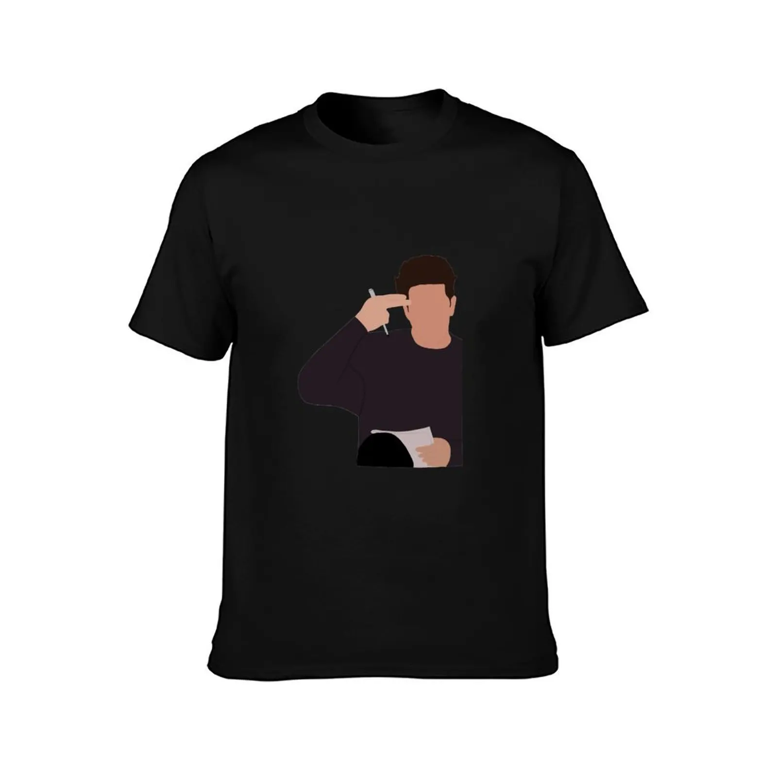 Ross Geller Unagi T-Shirt Basic Casual Short Sleeve Cotton Shirt T-Shirt