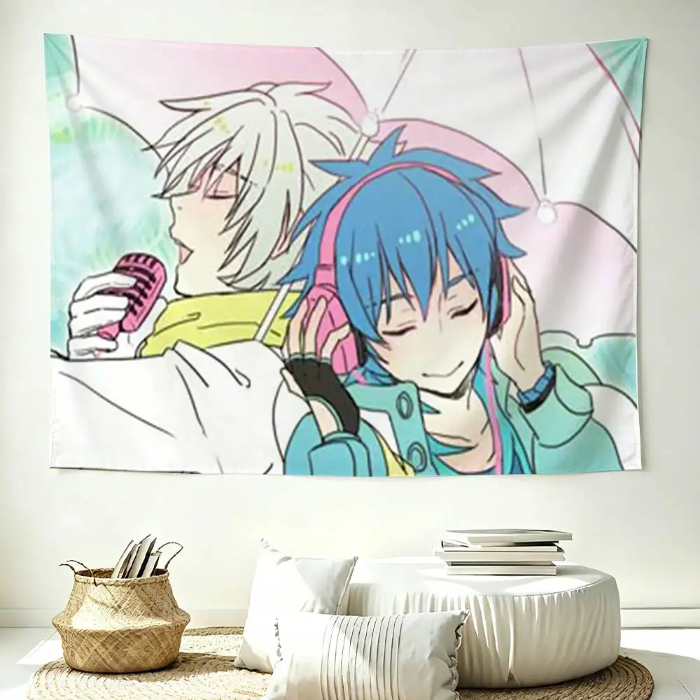 COOL D-DRAMAtical Murder Clear Aoba Flags Wall Hanging Background Art Banner for Bedroom Home Outdoor