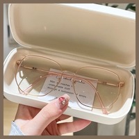 Anti Radiation Classical Metal Retro Eyeglass Fashion Unisex Anti blue Light Glasses