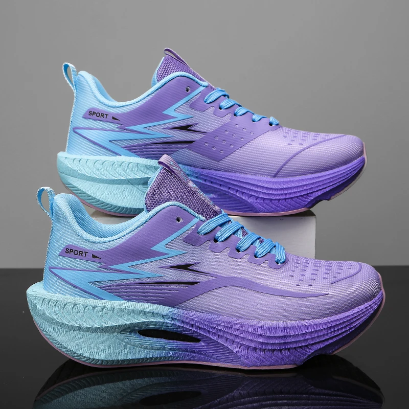 Mens Running Shoes 2026 New Professional Cushioned Breathable Marathon Fashion Sports Training Kightweight Sneakers for Man