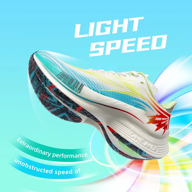 ONEMIX 2025 New Arrival Training Running Shoes for Men Full Sole Nylon Plate Sport Shoes Oddychające letnie buty do biegania dla kobiet