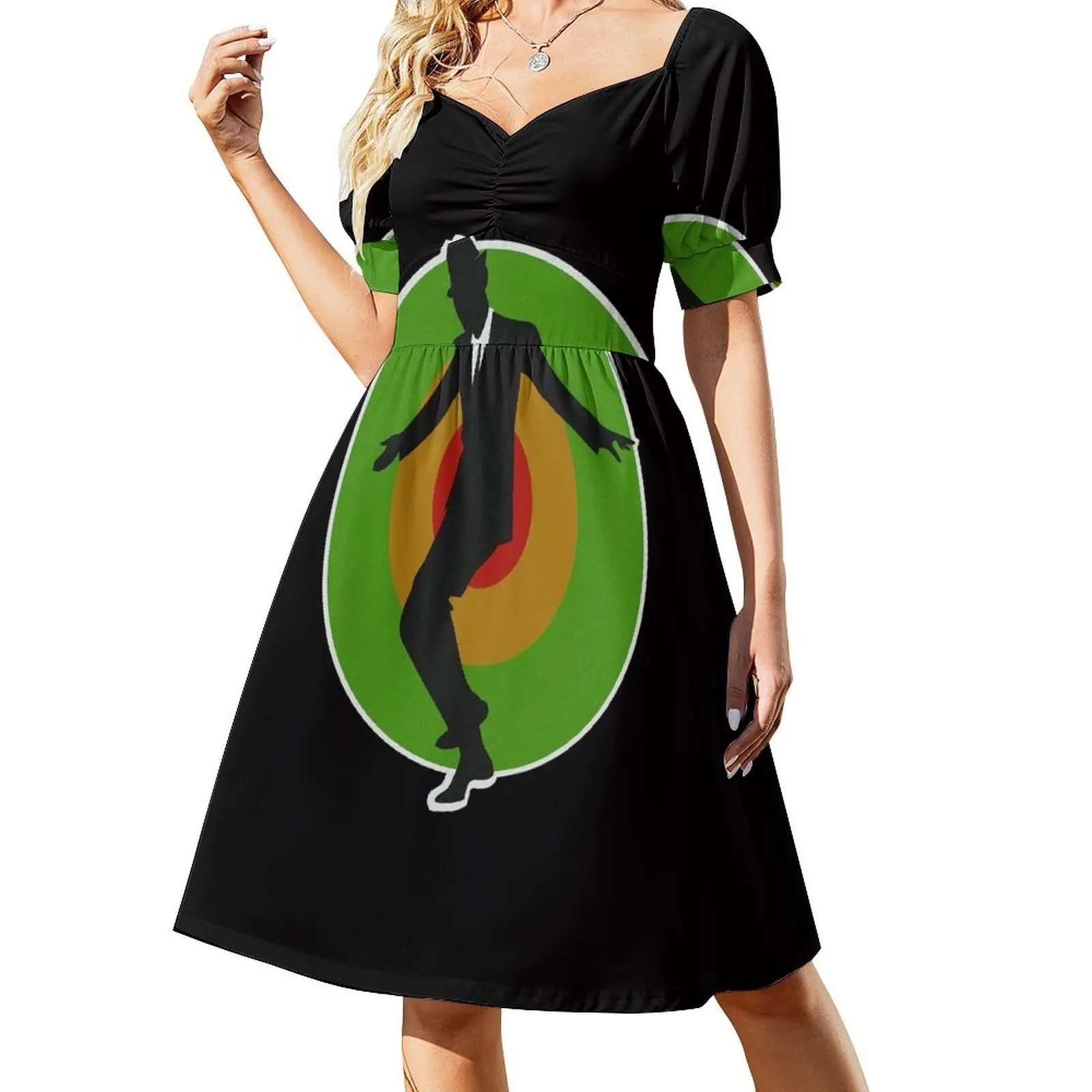 

Ska Ska Skank! Short-Sleeved Dress women's summer clothing 2025 Women's clothing