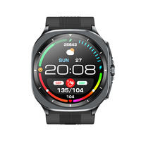 TK65 ECG Smart Watch Amoled Air Pump Sac True Accurate Blood Pressure Health Monitoring Airbag Sport Fitness Tracker Smartwatch