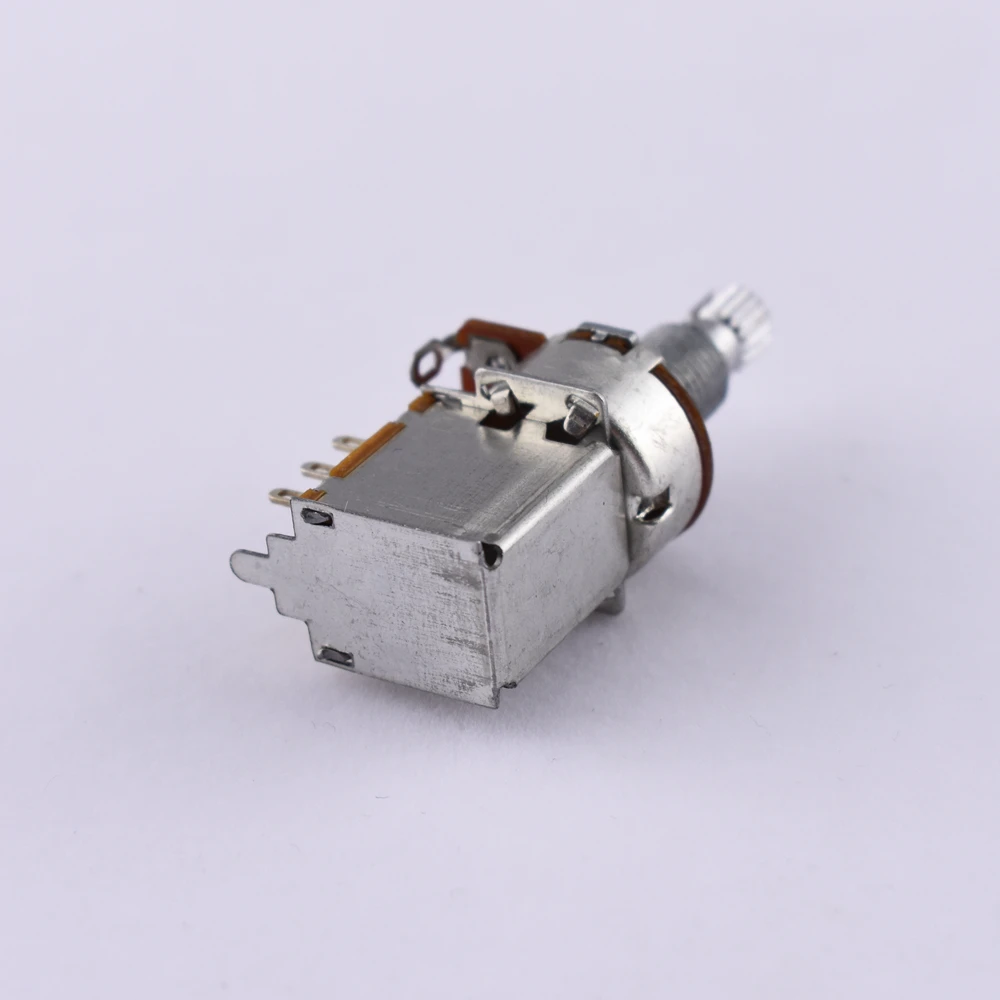 1 Piece Alpha  Push Pull  Potentiometer(POT)  For Electric Guitar Bass -Made in Korea (25K/50K/250K/500K)