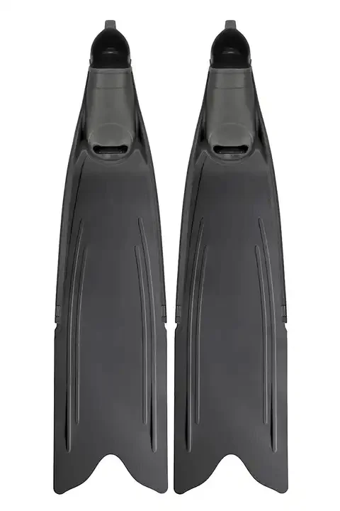 حار بيع مادة السيليكون المهنية الغوص Freediving معدات الغطس زعانف شفرة طويلة #3