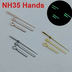 N H35 Hands N H70 Hands watch pointer green luminous suitable for N H35 N H70 movement Watch accessories