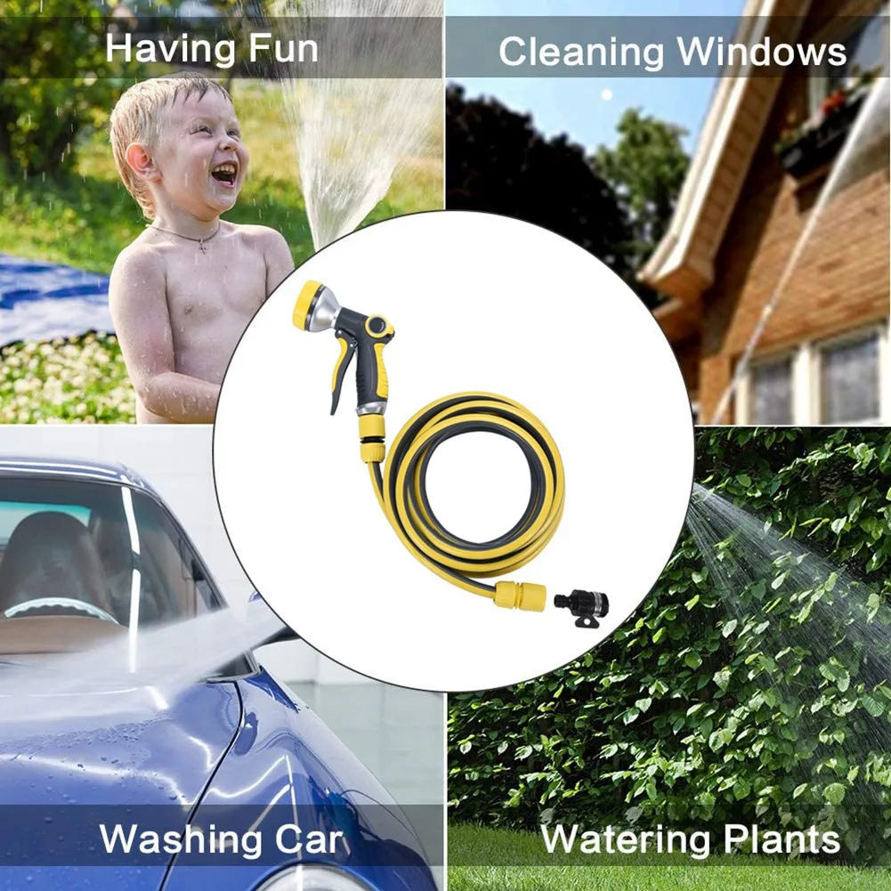 Garden Water Hose Nozzle for Karcher,Pressure Car Wash Hose with Spray Garden Watering Pipe Tube Sprinkle Water Hose