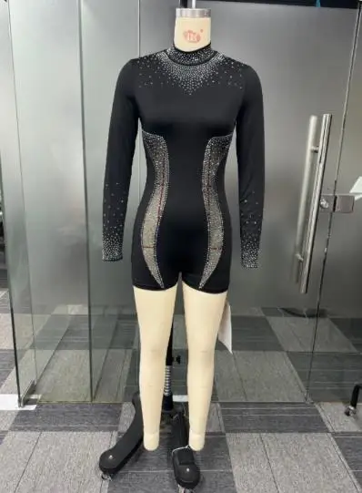

Jumpsuit Women 2025 Spring Summer New Solid Color See Through Elastic Slim Fit High Waist Long Sleeve Casual Daily Jumpsuit