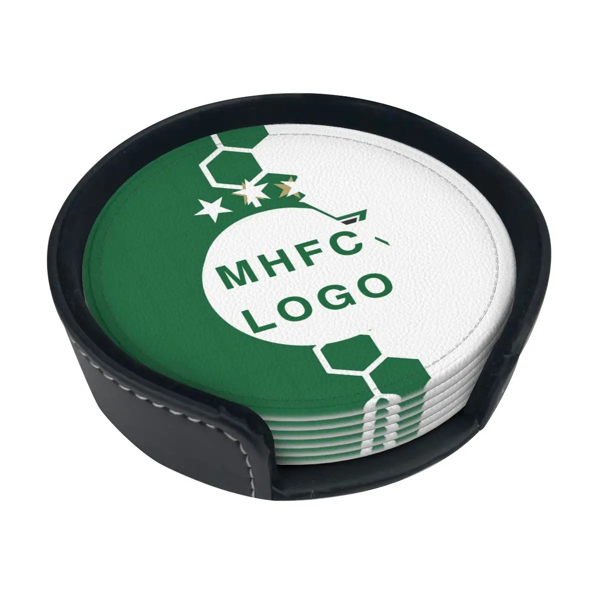 Israel F.C MHFC Champion Drink Coaster for Tabletop Protection Round Cup Coasters Mat Pad for Home and Kitchen