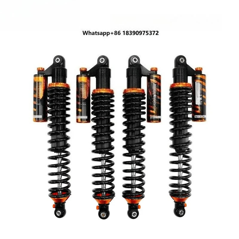 For Utility Terrain Vehicle UTV Nitrogen Compression and Rebound Adjustable Suspension Shock Absorber Lift Kit Set