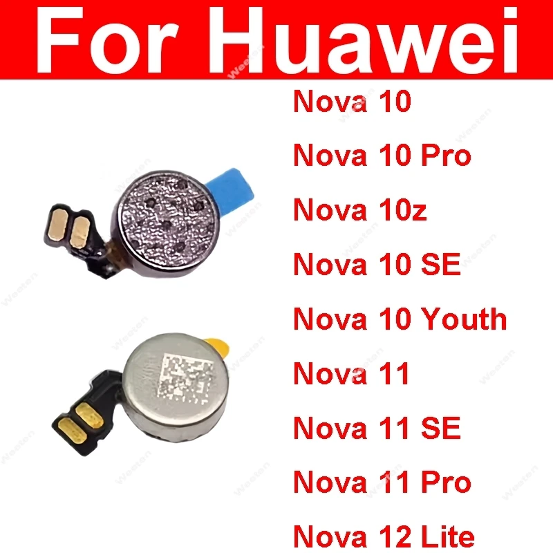 Motor Vibrator For Huawei Nova 10 11 Nova 10 11 Pro Nova 10 11 SE Nova 10z Nova 10 Youth Nova 12 Lite Vibration Motor Parts