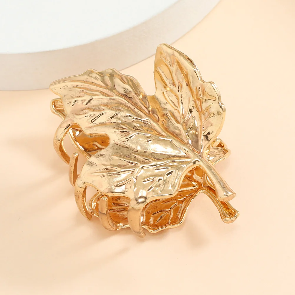 

2 шт. металлические заколки-крабики для волос в форме листьев для женщин, для повседневного использования и особых случаев: день рождения, свадьба, Новый год, выпускной