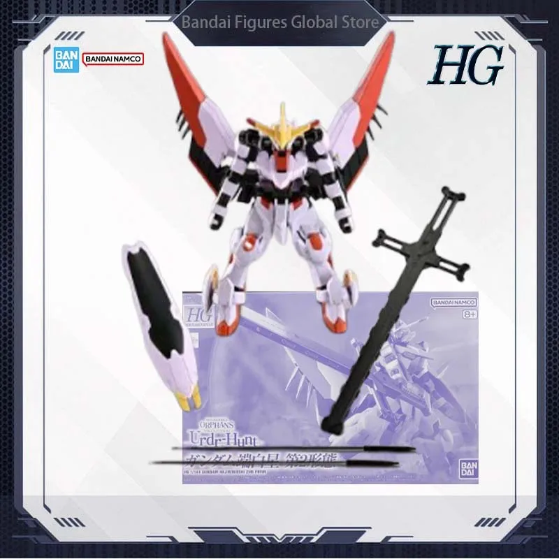 Bandai Original HG IBO 1/144 Assembly Model ASW-G-43 Gundam Dantalion 2nd Form Anime Action Figure Mecha Christmas Gifts Toys