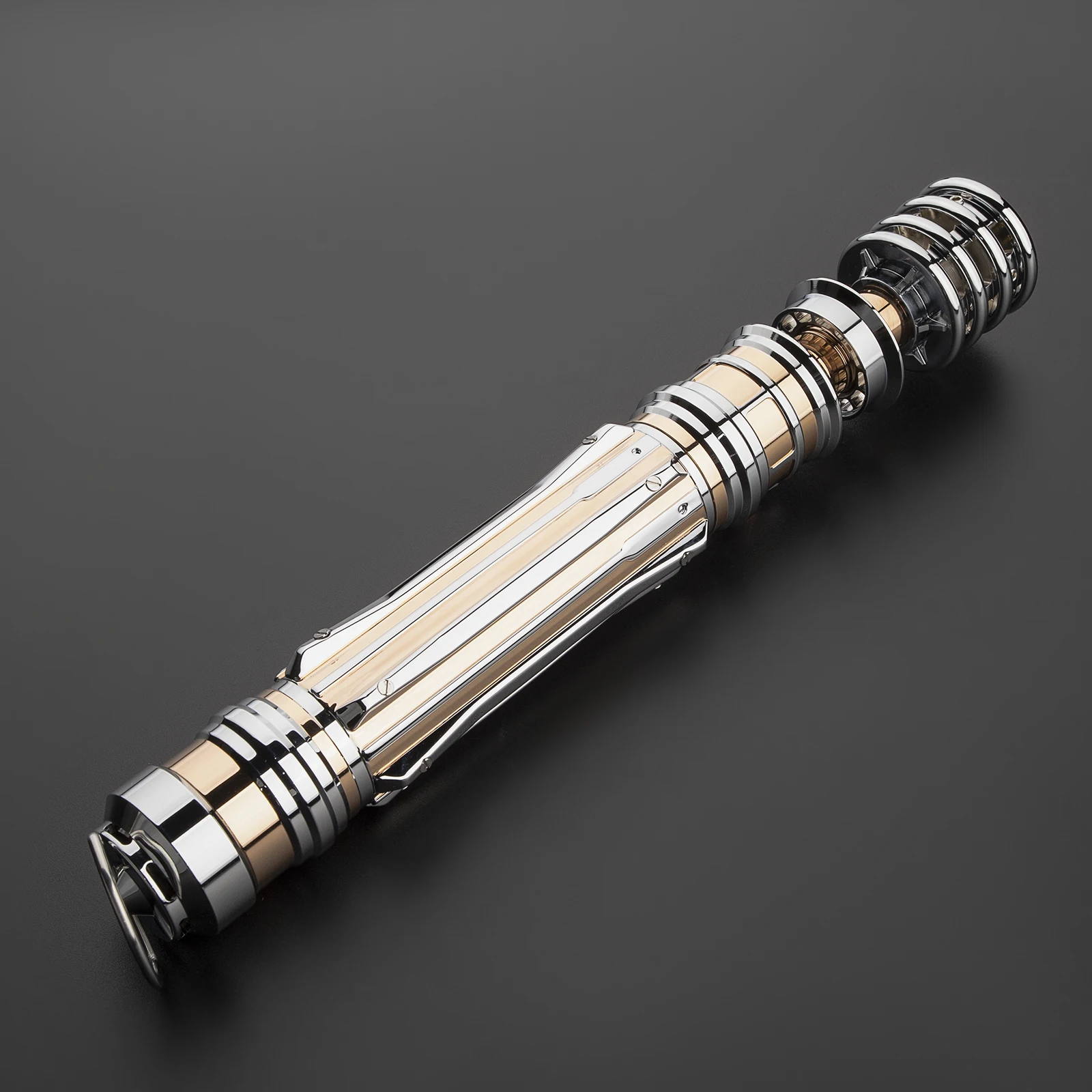 Espada láser Neopixel Jedi, empuñadura de Metal, sable de luz sensible a duelos pesados, suave, cambio infinito, sonido de golpeo LTG