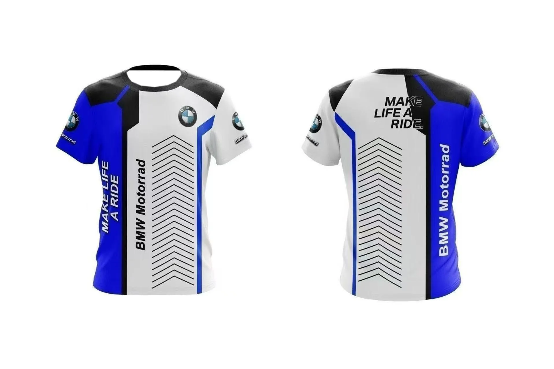 

BMW Men's Quick-drying T-shirt 25 Summer Short-sleeved Motorcycle Racing Clothes Are Hot-selling Casual Loose Breathable Fashion