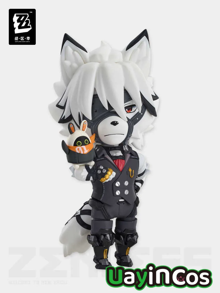 

Official Original Zenless Zone Zero Von Lycaon 10cm PVC Figurine Anime Cute Figure Model Statue Doll Toys For Kids Gifts Cosplay