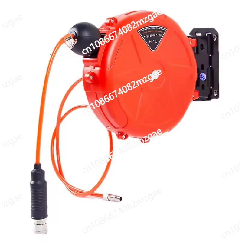 

Automatic telescopic tube reel Automatic reel air drum hanging tube reel 10 meters PU trachea self-contraction