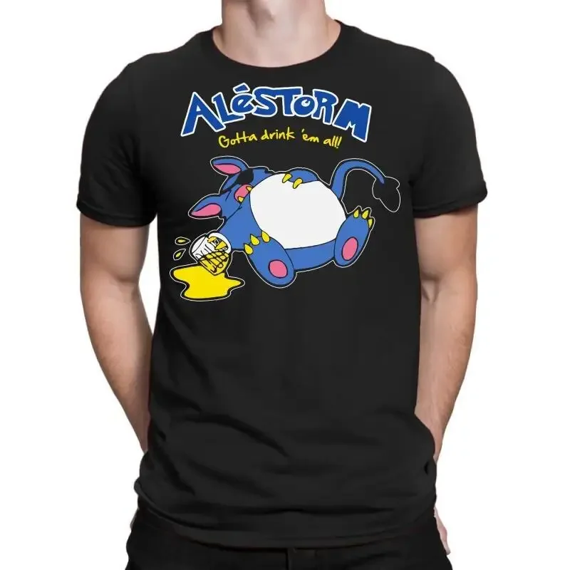 Alestorm Gotta Drink Em All  Cotton T Shirt S 234XL FR220